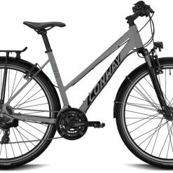 Conway TS 3.0 Light Grey Matt / Moos Metallic Vélo Trekking Femme