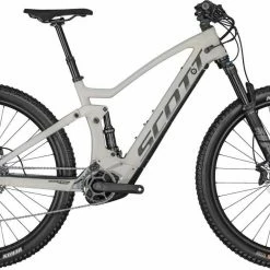 Scott Strike ERIDE 910 Misty Grey / Army Green VTT Tout Suspendu électrique