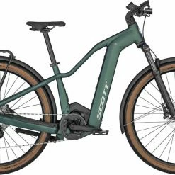 Scott Axis ERIDE EVO Tour Lady Prism Green / Light Blue VTT Semi-rigide électrique Trekking