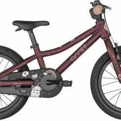 Scott Contessa 16 Wine Purple / Crystal Pink Vélo Enfant 16 Pouces