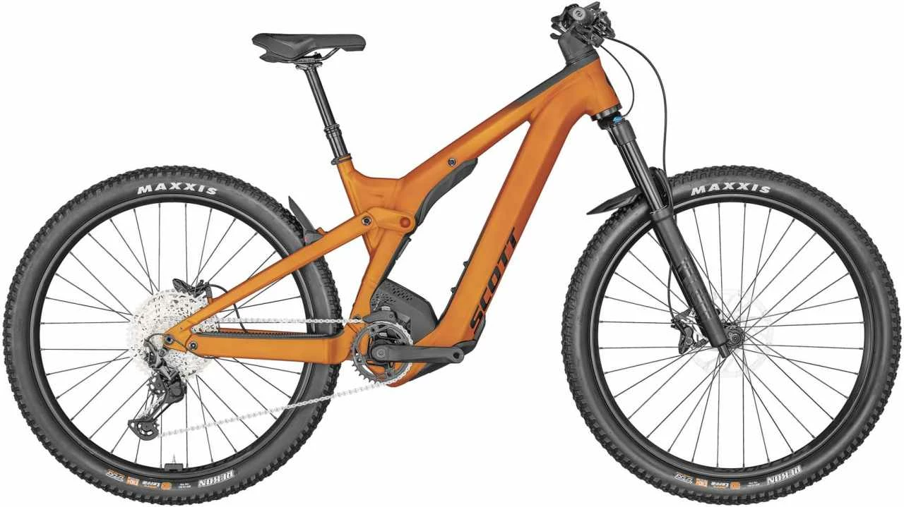 Scott Strike ERIDE 910 EVO Prism Paprika Orange VTT Tout Suspendu électrique 1 Scott Strike ERIDE 910 EVO Prism Paprika Orange VTT Tout Suspendu électrique