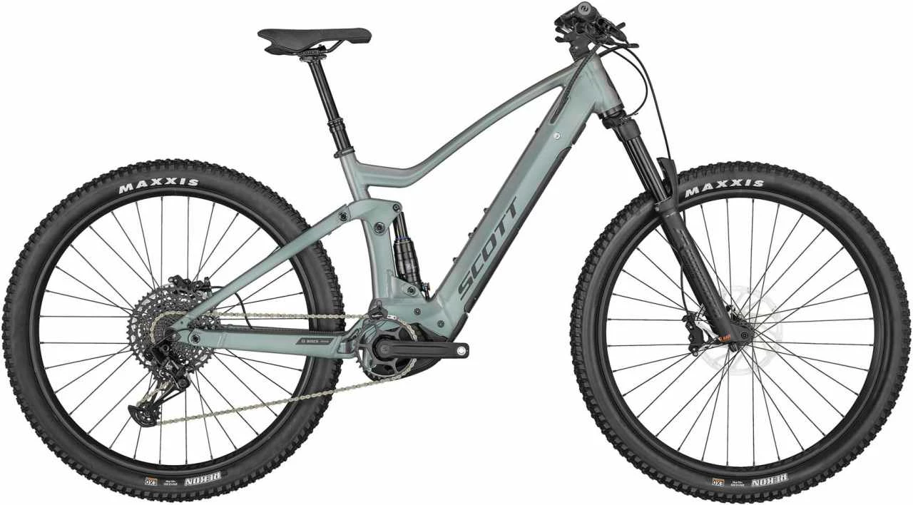 Scott Strike ERIDE 930 Prism Grey Green VTT Tout Suspendu électrique 1 Scott Strike ERIDE 930 Prism Grey Green VTT Tout Suspendu électrique