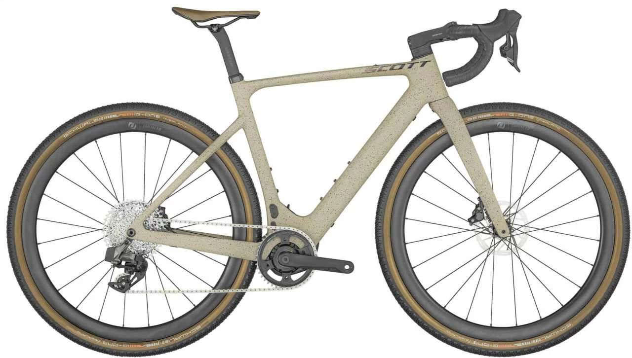 Scott Solace Gravel ERIDE 20 Storm Beige Vélo De Cyclo-cross électrique 1 Scott Solace Gravel ERIDE 20 Storm Beige Vélo De Cyclo-cross électrique