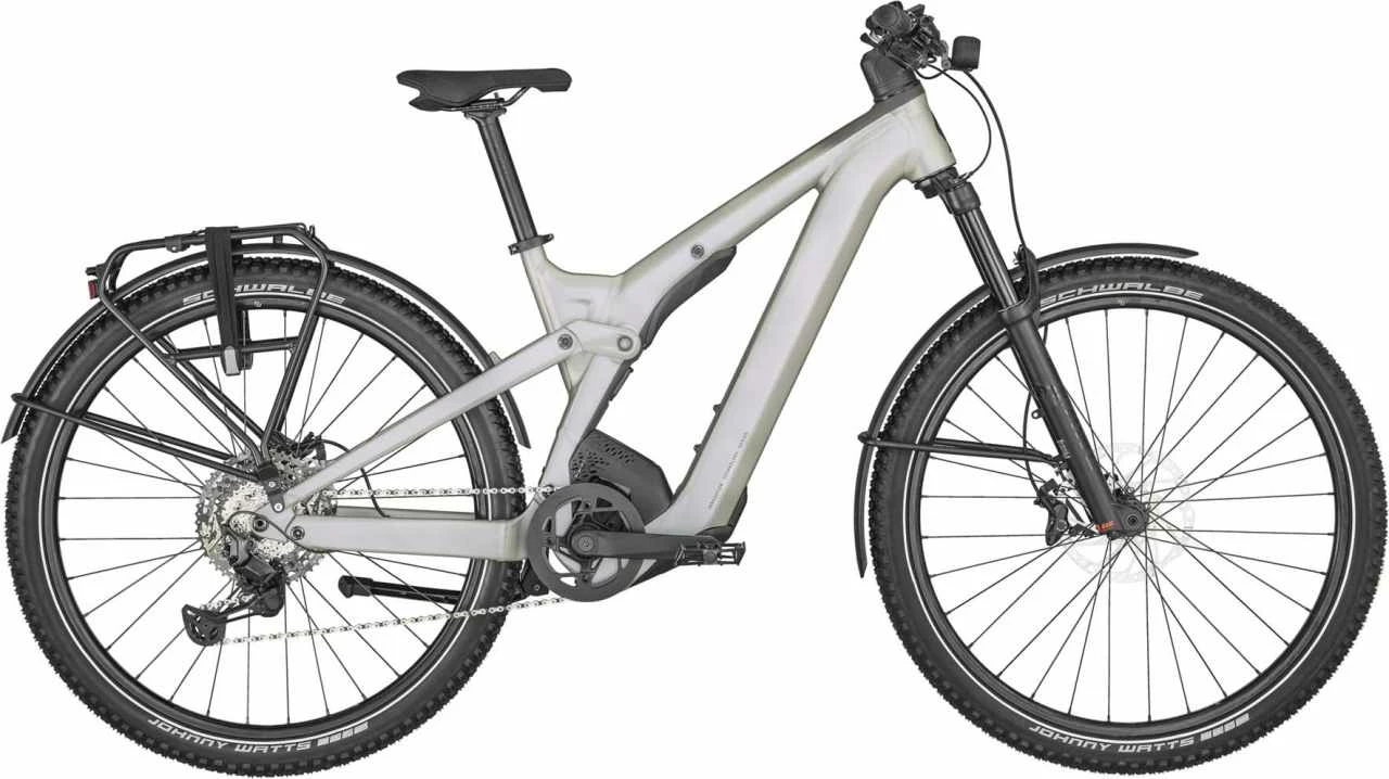Scott Axis ERIDE FS 10 Prism Lazerfish Silver VTT Tout Suspendu électrique Trekking 1 Scott Axis ERIDE FS 10 Prism Lazerfish Silver VTT Tout Suspendu électrique Trekking