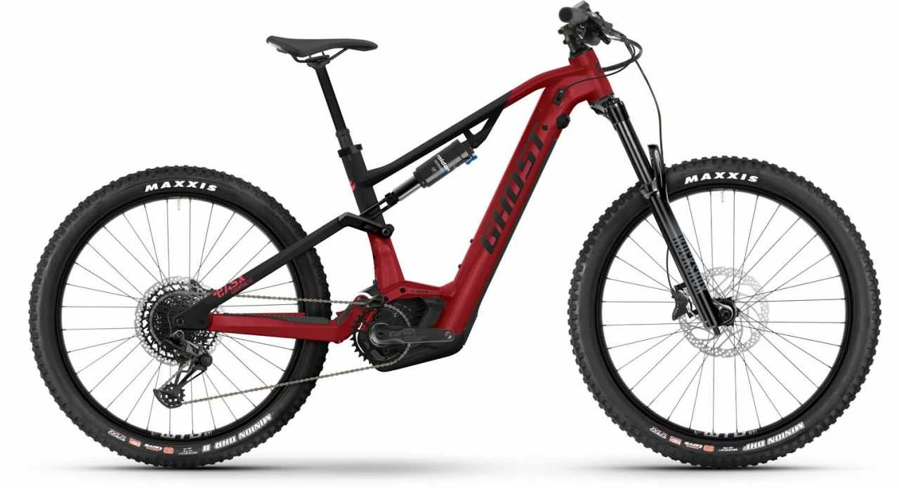 Ghost E-ASX 160 Essential Metallic Rusted Red / Black VTT Tout Suspendu électrique 1 Ghost E-ASX 160 Essential Metallic Rusted Red / Black VTT Tout Suspendu électrique