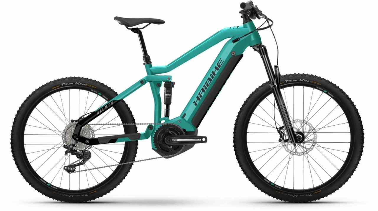 Haibike AllMtn 1 I630Wh Aquamarine/black VTT Tout Suspendu électrique 1 Haibike AllMtn 1 I630Wh Aquamarine/black VTT Tout Suspendu électrique