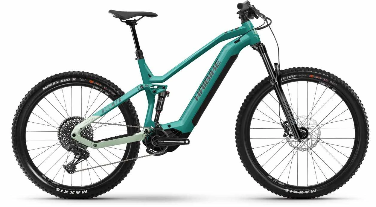 Haibike AllMtn 2 Gloss Aqua Green Blk VTT Tout Suspendu électrique 1 Haibike AllMtn 2 Gloss Aqua Green Blk VTT Tout Suspendu électrique