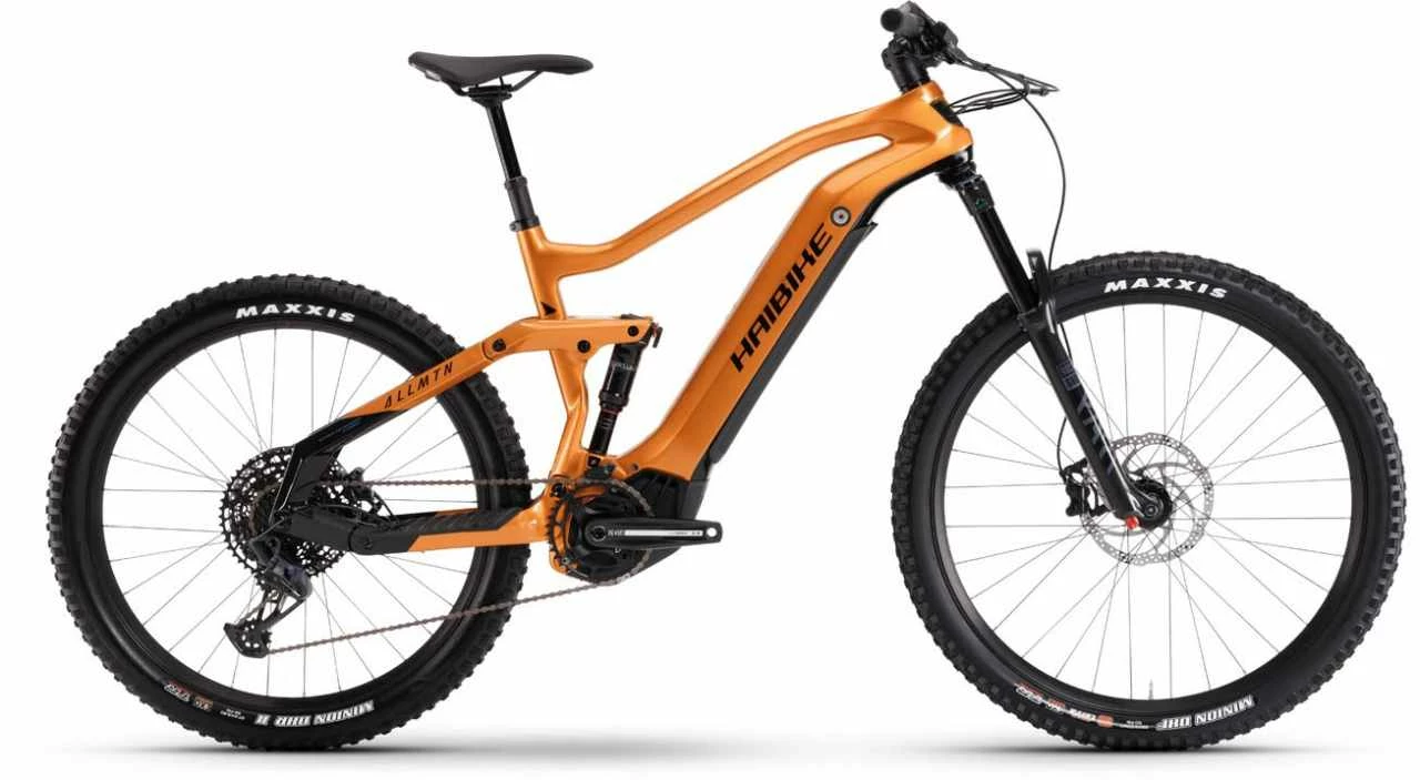 Haibike AllMtn CF 6 Gloss Matte Gorange Blk VTT Tout Suspendu électrique 1 Haibike AllMtn CF 6 Gloss Matte Gorange Blk VTT Tout Suspendu électrique