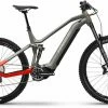 Haibike AllMtn 4 Gloss Khaki Red VTT Tout Suspendu électrique