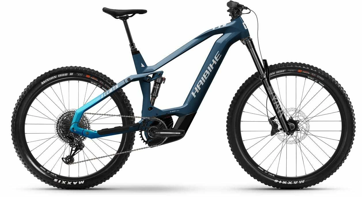 Haibike AllMtn CF 9 Gloss Fade / Blue White VTT Tout Suspendu électrique 1 Haibike AllMtn CF 9 Gloss Fade / Blue White VTT Tout Suspendu électrique