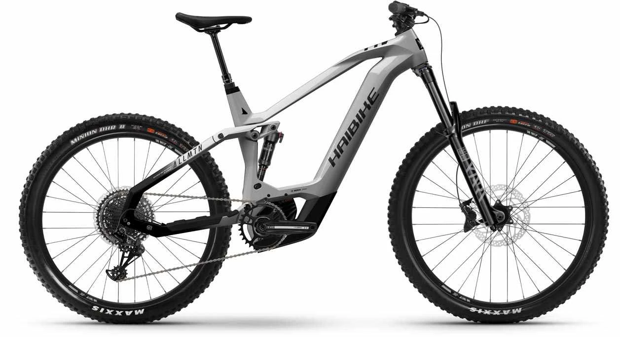 Haibike AllMtn CF 9 Gloss Grey Blk VTT Tout Suspendu électrique 1 Haibike AllMtn CF 9 Gloss Grey Blk VTT Tout Suspendu électrique