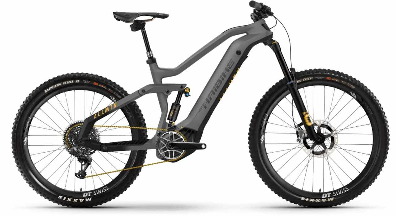 Haibike AllMtn SE I600Wh Titan/black/yellow Matte VTT Tout Suspendu électrique 1 Haibike AllMtn SE I600Wh Titan/black/yellow Matte VTT Tout Suspendu électrique