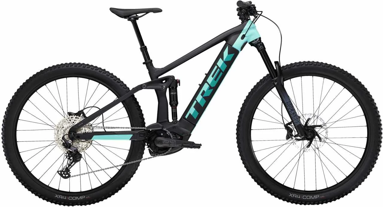 Trek Rail 5 625Wh Matte Trek Black / Miami Green VTT Tout Suspendu électrique 1 Trek Rail 5 625Wh Matte Trek Black / Miami Green VTT Tout Suspendu électrique