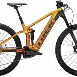 Trek Rail 9.5 Factory Orange / Lithium Grey VTT Tout Suspendu électrique