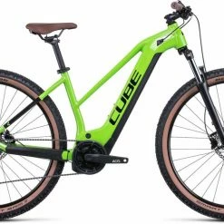 Cube Reaction Hybrid Performance 625 Shinyapple N Black VTT Semi-rigide électrique Femme