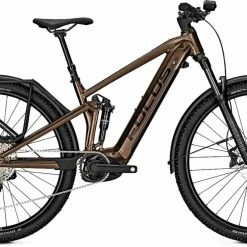 Focus THRON2 6.8 EQP 625 Wh Gold Brown Vélo électrique, VTT Tout-suspendu