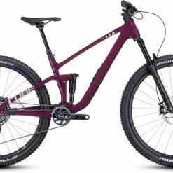 Cube Stereo ONE44 C:68X SLX Wine N Grey VTT Tout Suspendu