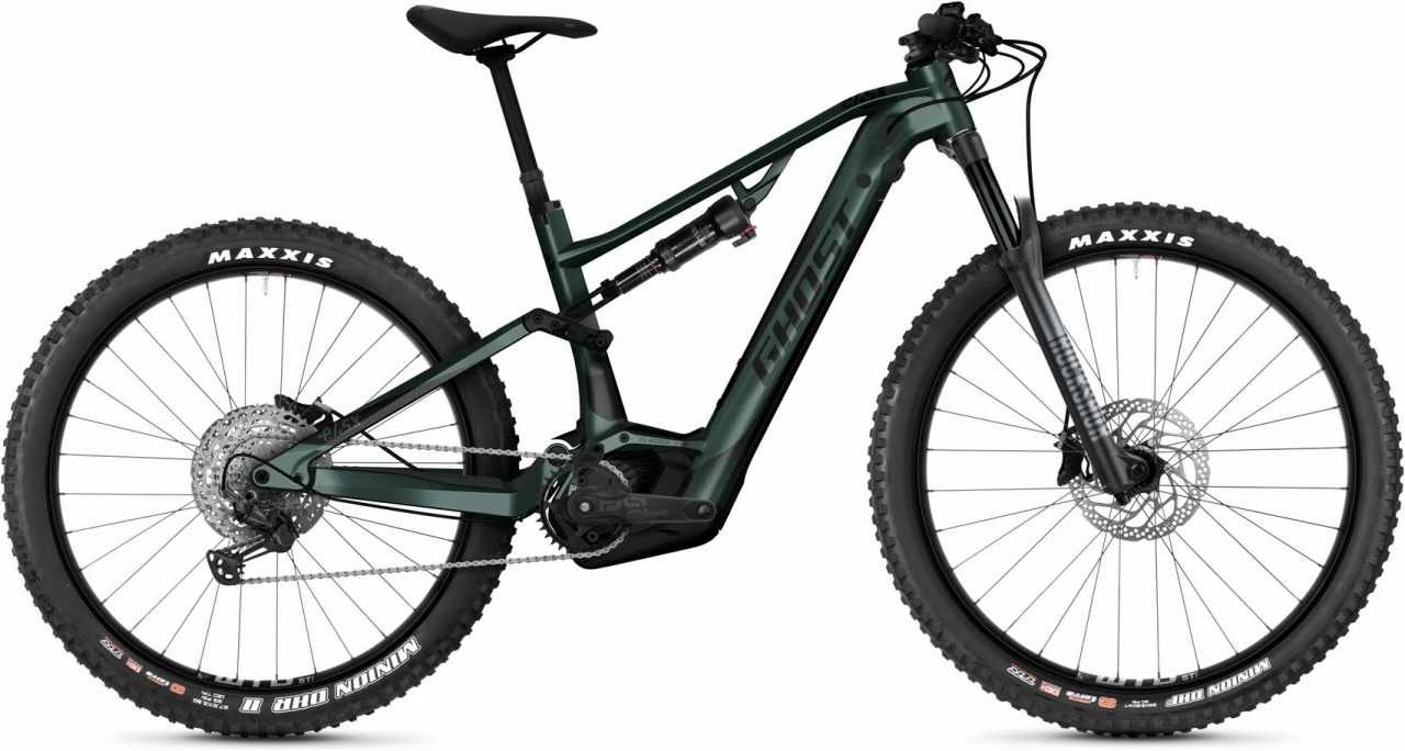 Ghost E-ASX 130 Advanced AL Green Bay Metallic / Black Matt VTT Tout Suspendu électrique 1 Ghost E-ASX 130 Advanced AL Green Bay Metallic / Black Matt VTT Tout Suspendu électrique