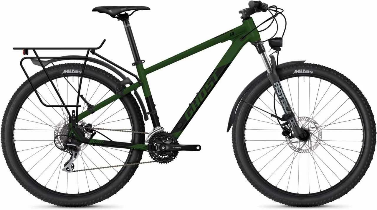 Ghost Kato EQ 27.5 AL Metallic Kaki / Black Matt VTT Semi-rigide 1 Ghost Kato EQ 27.5 AL Metallic Kaki / Black Matt VTT Semi-rigide