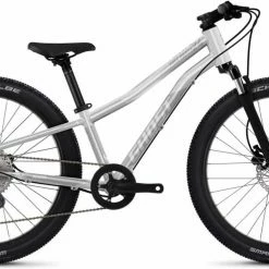 Ghost Kato 24 Full Party Silver Chrom / Dark Silver Chrom Glossy Vélo Enfant 24 Pouces