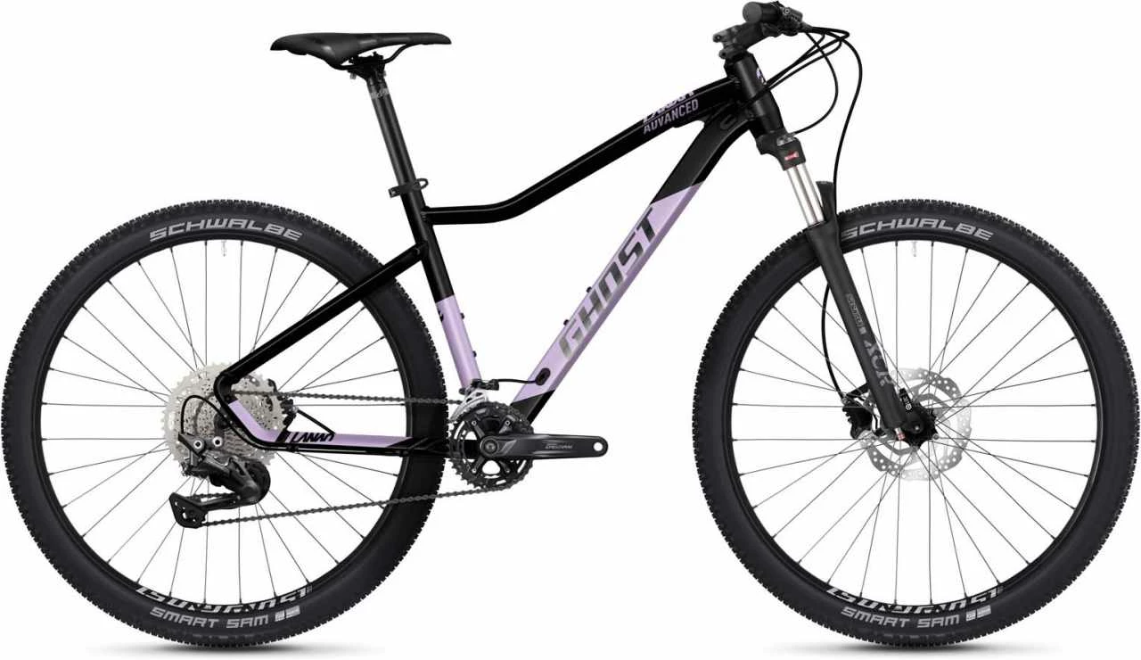 Ghost Lanao Advanced 27.5 AL Black / Pearl Purple Matt VTT Semi-rigide Femme 1 Ghost Lanao Advanced 27.5 AL Black / Pearl Purple Matt VTT Semi-rigide Femme