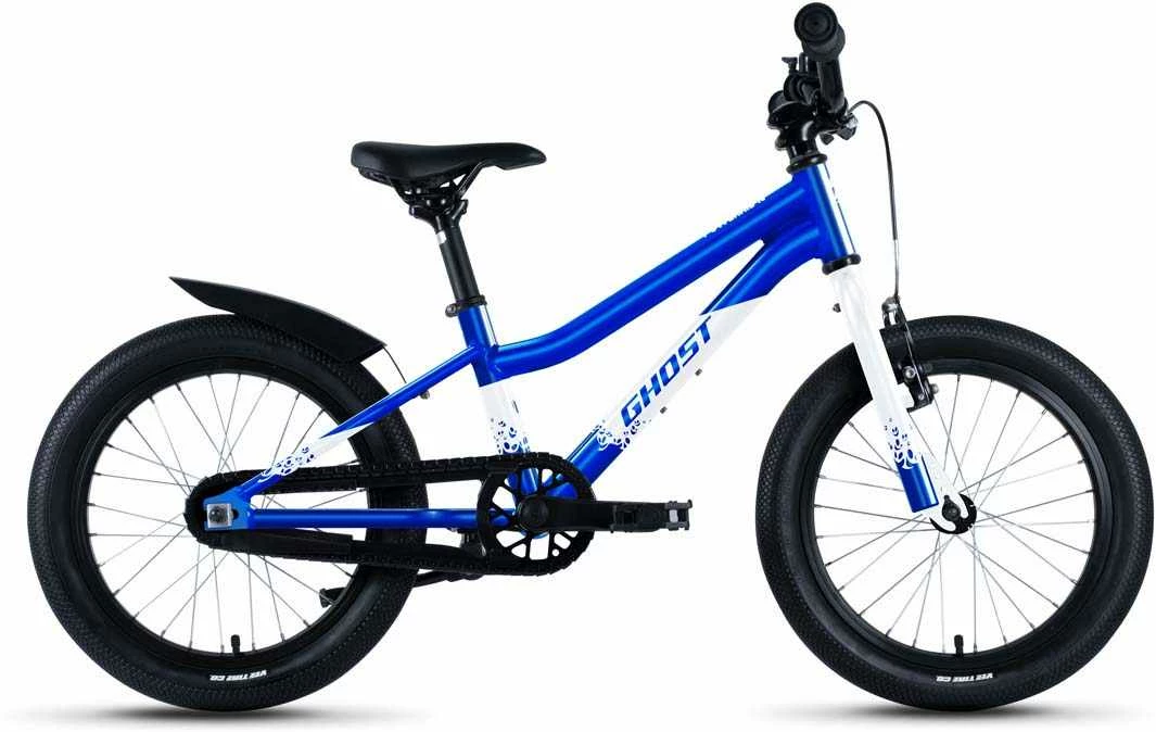 Ghost Powerkid 16 Candy Blue / Pearl White Glossy Vélo Enfant 16 Pouces 1 Ghost Powerkid 16 Candy Blue / Pearl White Glossy Vélo Enfant 16 Pouces