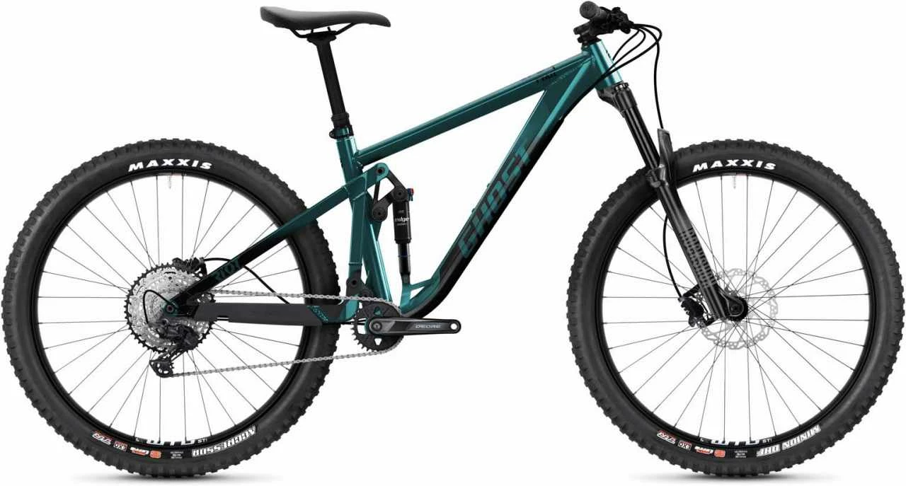 Ghost Riot Trail AL Dirty Blue Metallic / Black Glossy / Matt VTT Tout Suspendu 1 Ghost Riot Trail AL Dirty Blue Metallic / Black Glossy / Matt VTT Tout Suspendu