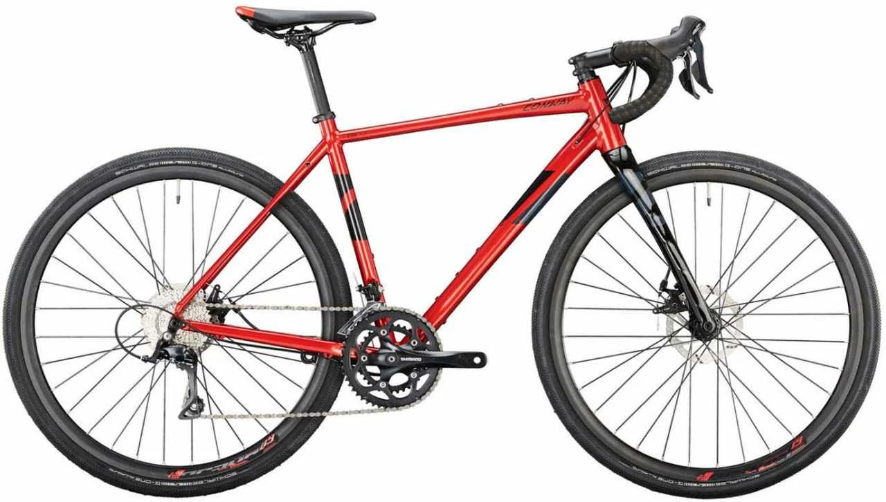 Conway GRV 3.0 Red Metallic / Black Metallic Vélo De Cyclo-cross 1 Conway GRV 3.0 Red Metallic / Black Metallic Vélo De Cyclo-cross