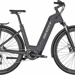 Scott Sub Cross ERIDE 20 EQ Unisex Dark Grey / Brushed Metallic VTC électrique Col De Cygne