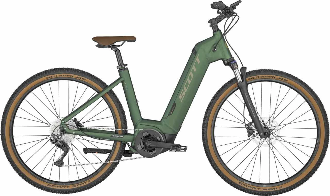 Scott Sub Cross ERIDE 10 Unisex Malachite Green VTC électrique Col De Cygne 1 Scott Sub Cross ERIDE 10 Unisex Malachite Green VTC électrique Col De Cygne