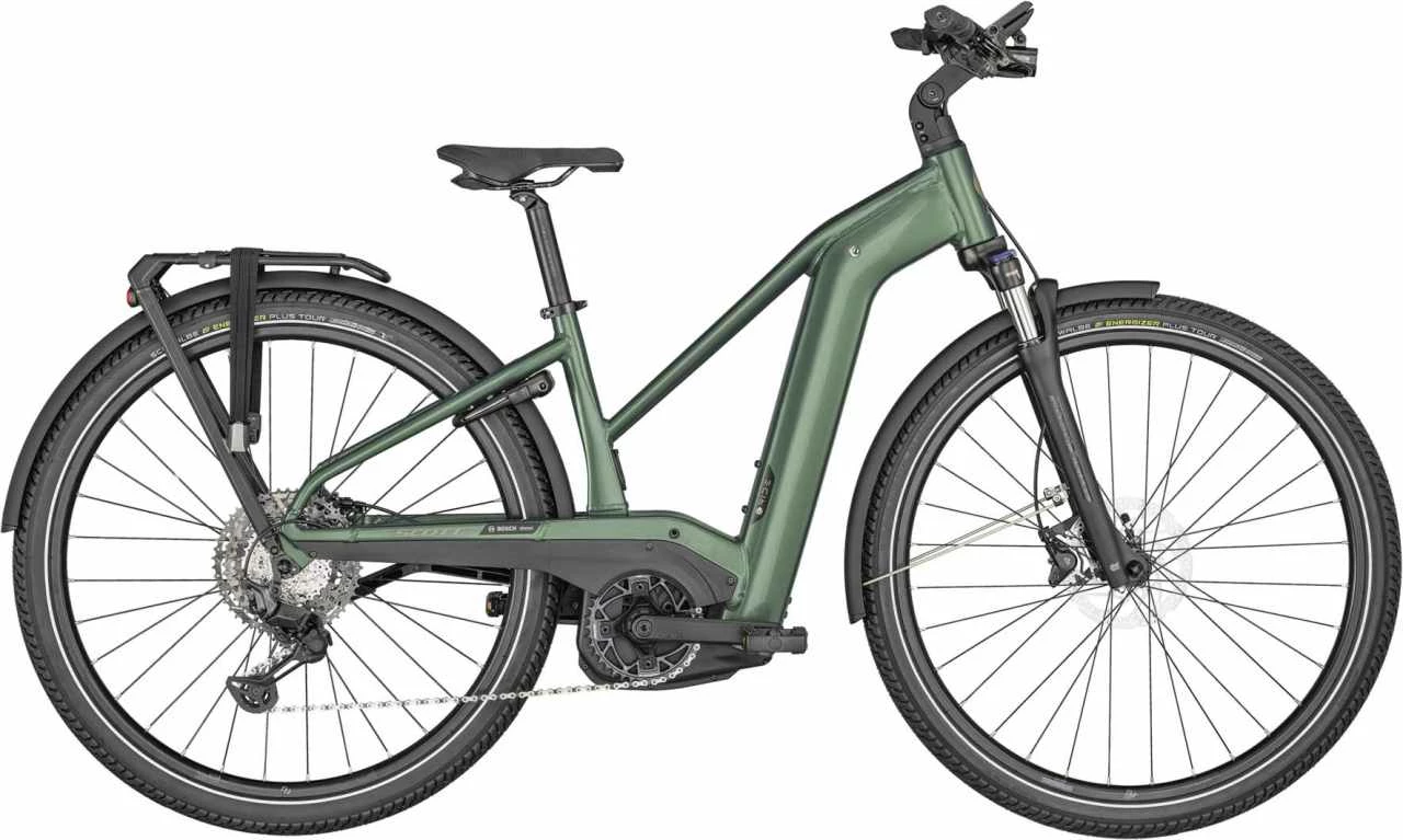 Scott Sub Sport ERIDE 10 Lady Malachite Green Vélo Trekking électrique Femme 1 Scott Sub Sport ERIDE 10 Lady Malachite Green Vélo Trekking électrique Femme