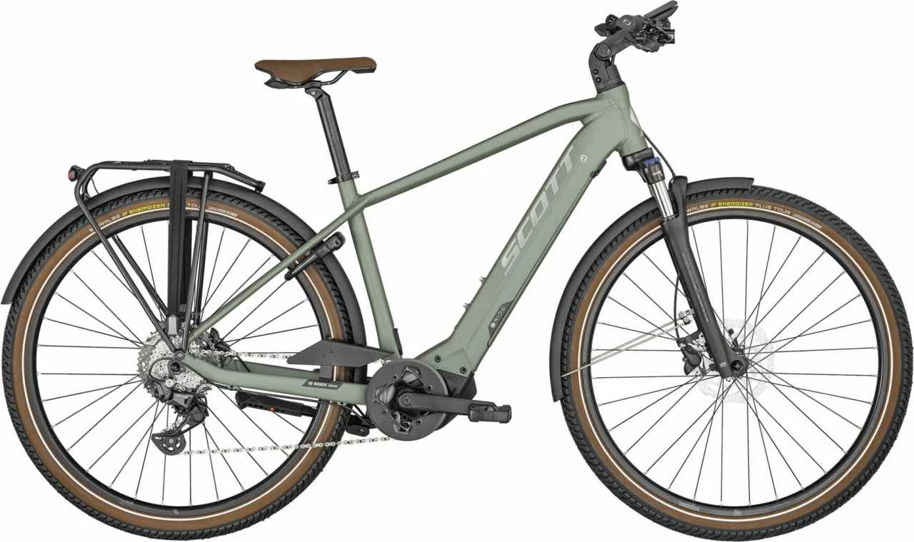 Scott Sub Sport ERIDE 20 Men Highland Green Vélo Trekking électrique Homme 1 Scott Sub Sport ERIDE 20 Men Highland Green Vélo Trekking électrique Homme