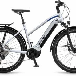 Winora Yucatan 12 I630Wh Winterwhite Vélo Trekking électrique Femme