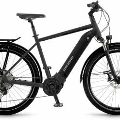 Winora Yucatan 12Pro I630Wh Black Matt Vélo Trekking électrique Homme