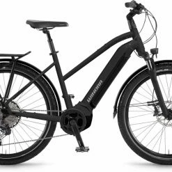 Winora Yucatan 12Pro I630Wh Black Matt Vélo Trekking électrique Femme