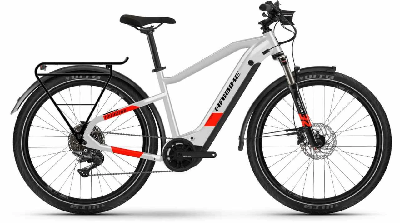 Haibike Trekking 7 I630Wh Cool Grey/red Matte Vélo Trekking électrique Homme 1 Haibike Trekking 7 I630Wh Cool Grey/red Matte Vélo Trekking électrique Homme