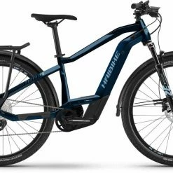 Haibike Trekking 8 Gloss Roy / Blue Met / Silver Vélo Trekking électrique Homme