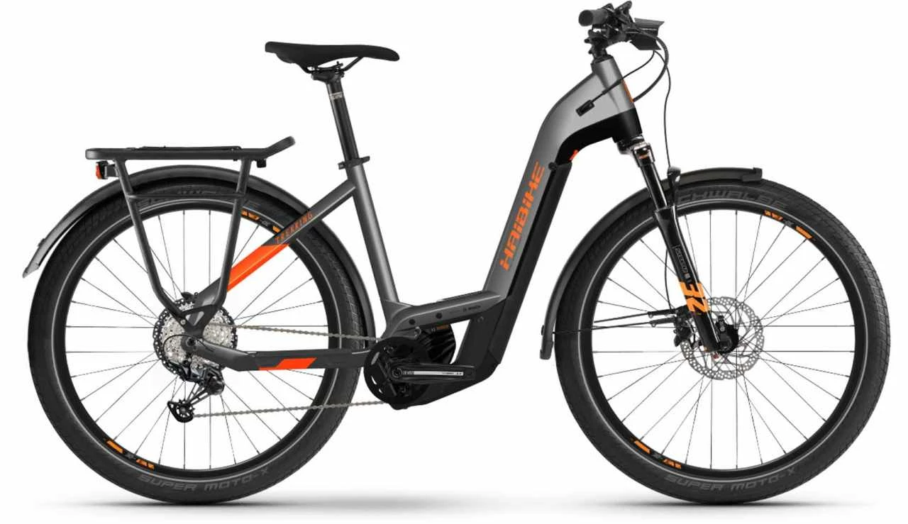 Haibike Trekking 10 I625Wh Titan/lava Matte Vélo Trekking électrique Col De Cygne 1 Haibike Trekking 10 I625Wh Titan/lava Matte Vélo Trekking électrique Col De Cygne