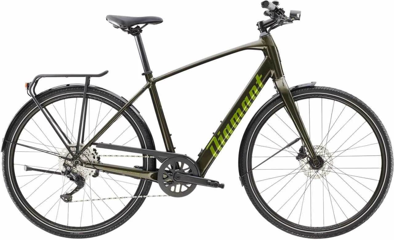 Diamant 365 Deluxe (Highstep) Oxidgrün Metallic 2023 - E-Bike Trekkingrad Herren 1 Diamant 365 Deluxe (Highstep) Oxidgrün Metallic 2023 - E-Bike Trekkingrad Herren