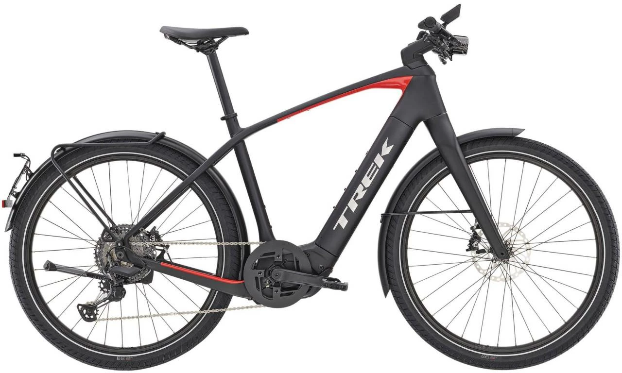 Trek Allant+ 9.9S Matte Trek Black 45km/h Vélo Trekking électrique Homme 1 Trek Allant+ 9.9S Matte Trek Black 45km/h Vélo Trekking électrique Homme