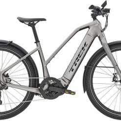 Trek Allant+ 8S Stagger Matte Gunmetal 45km/h Vélo Trekking électrique Femme