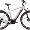 Cube Touring Hybrid Pro 500 Pearlysilver N Black Vélo Trekking électrique Homme