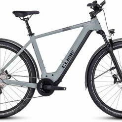 Cube Nuride Hybrid SLX 750 Allroad Grey N Black Vélo Trekking électrique Homme