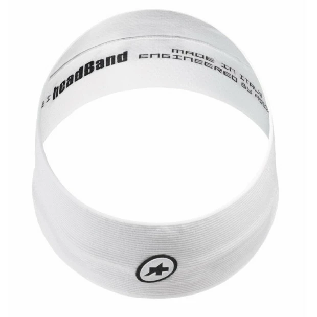Bandeau Sous-Casque Assos Summer 1/3 Blanc 2 Bandeau Sous-Casque Assos Summer 1/3 Blanc – Image 2