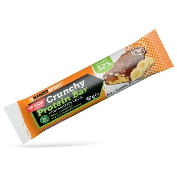 Named Sport Barre Energétique NamedSport Crunchy Proteinbar Chocolat/Banane 40g 1 Named Sport Barre Energétique NamedSport Crunchy Proteinbar Chocolat/Banane 40g