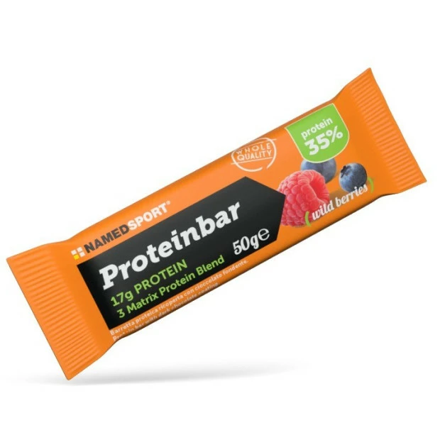 Named Sport Barre Energétique NamedSport Proteinbar Fruits Des Bois 50g 1 Named Sport Barre Energétique NamedSport Proteinbar Fruits Des Bois 50g