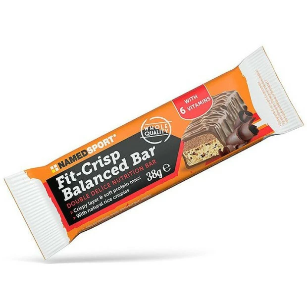 Named Sport Barre Energétique NamedSport Sport-Fit Balanced Chocolat 38g 1 Named Sport Barre Energétique NamedSport Sport-Fit Balanced Chocolat 38g