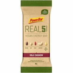 Barre Energétique PowerBar Real5 Vegan Baies De Goji/Cajou 65g