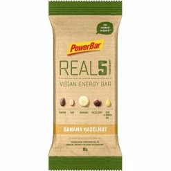 Barre Energétique PowerBar Real5 Vegan Banane/Noisettes 65g