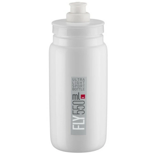Bidon Elite Fly 550ml Blanc 1 Bidon Elite Fly 550ml Blanc